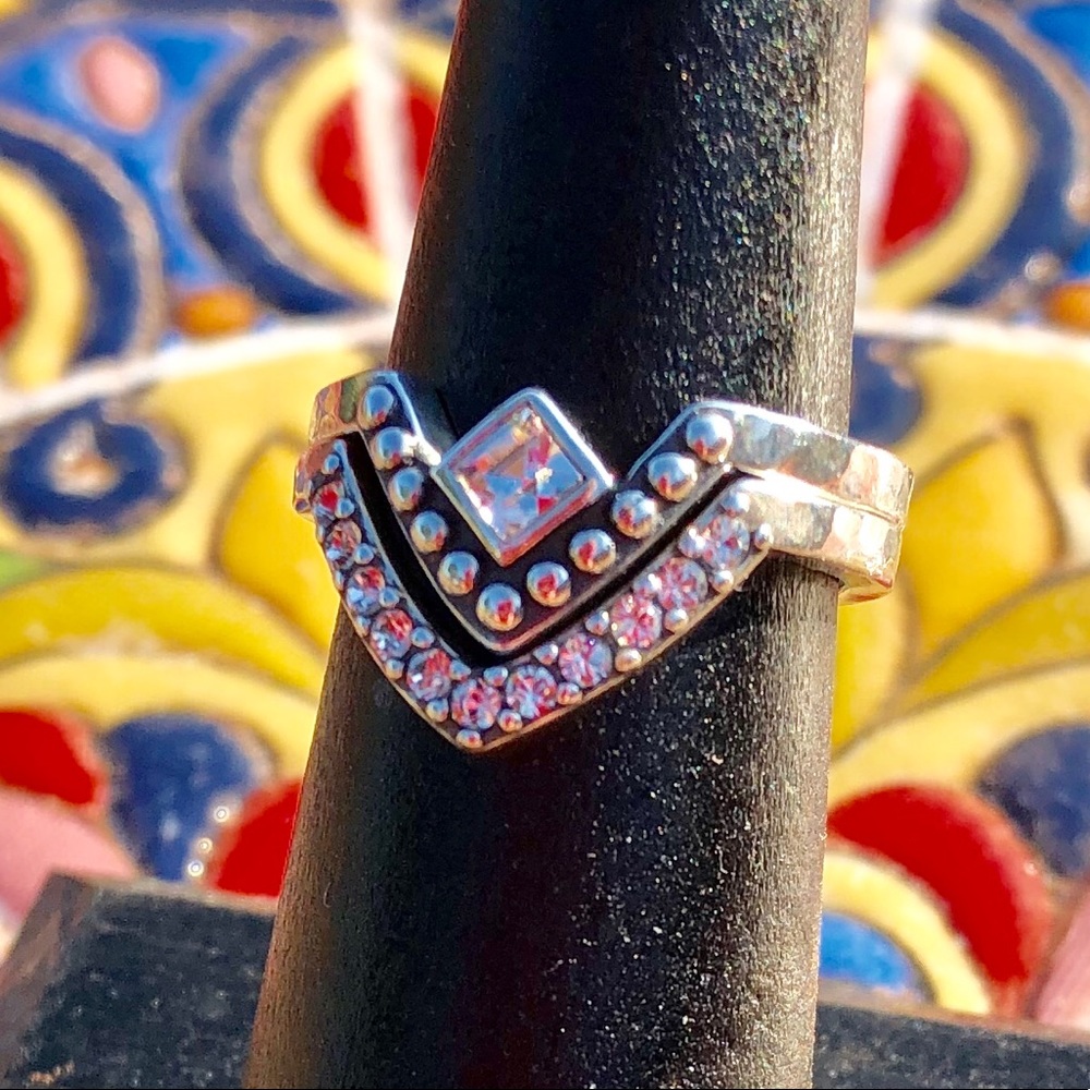 Silpada “All Angles” Stack Rings